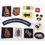 British Armoured Regiments / Divisions Cloth Insignia