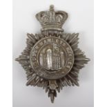 Victorian Tower Hamlets Rifles Other Ranks Shako Plate