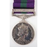 Elizabeth II General Service Medal 1918-62 Royal Artillery