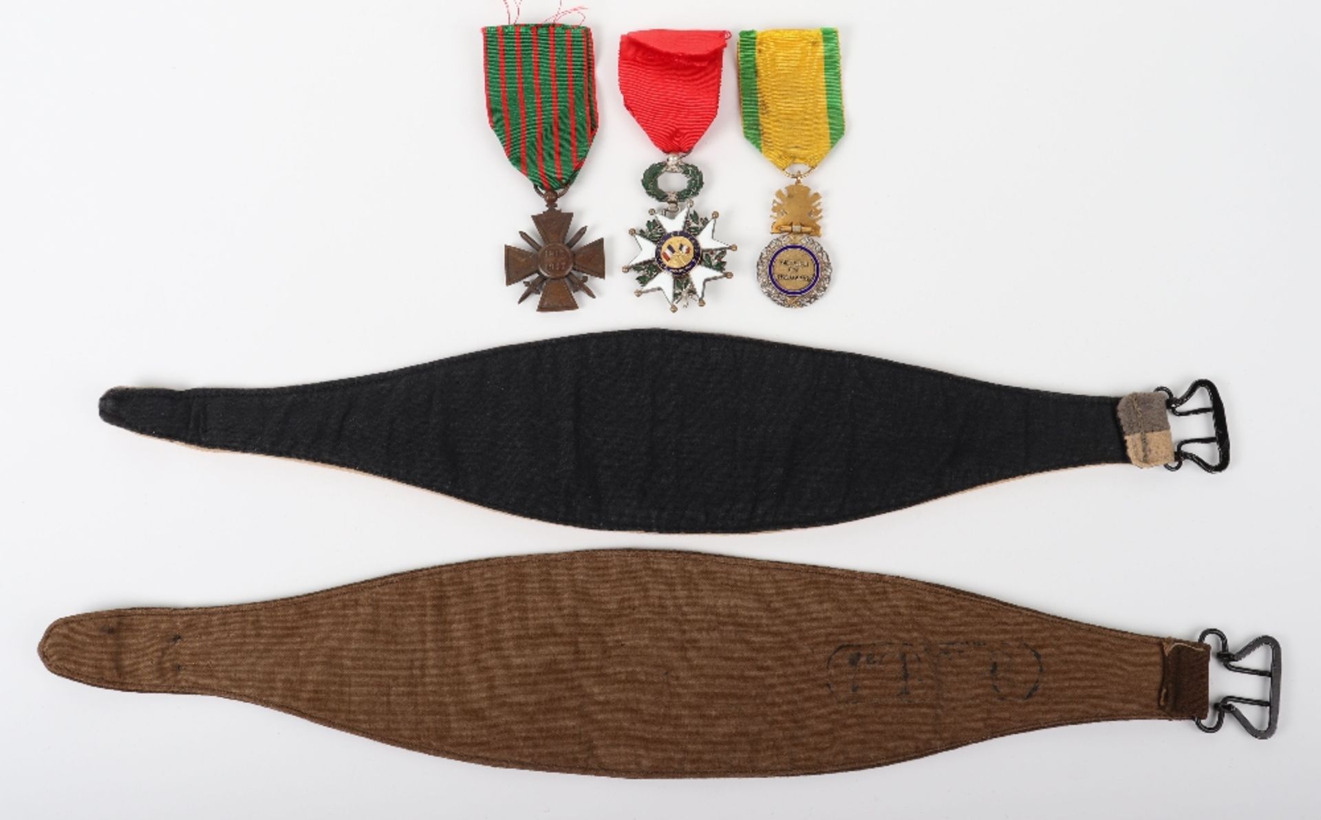 French Medals and Arm Brassard Grouping - Image 2 of 2