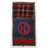 WW2 British 5th Cameron Highlanders 152nd Brigade 51st Highland Division Battle Dress Combination In