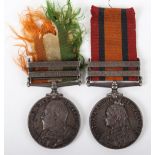 Boer War Medal Pair 13th Hussars