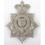 Victorian Oxfordshire University Rifle Volunteers Other Ranks Helmet Plate