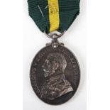 George V Territorial Force Efficiency Medal 28th County of London Regiment
