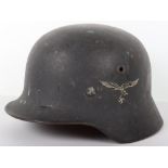 Luftwaffe Single Decal Steel Combat Helmet