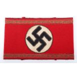 Third Reich NSDAP Gauleitung Armband