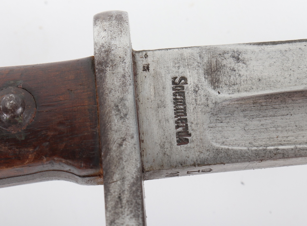 Imperial German Bavarian Regimentally Marked S.71/84 Bayonet - Image 9 of 11