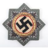 WW2 German Army / Waffen-SS German Cross (Deutsche Kreuz) in Gold