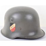 Scarce WW2 German Army Officers Parade Pattern Helmet
