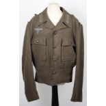 WW2 German Army M-44 Pattern Combat Tunic