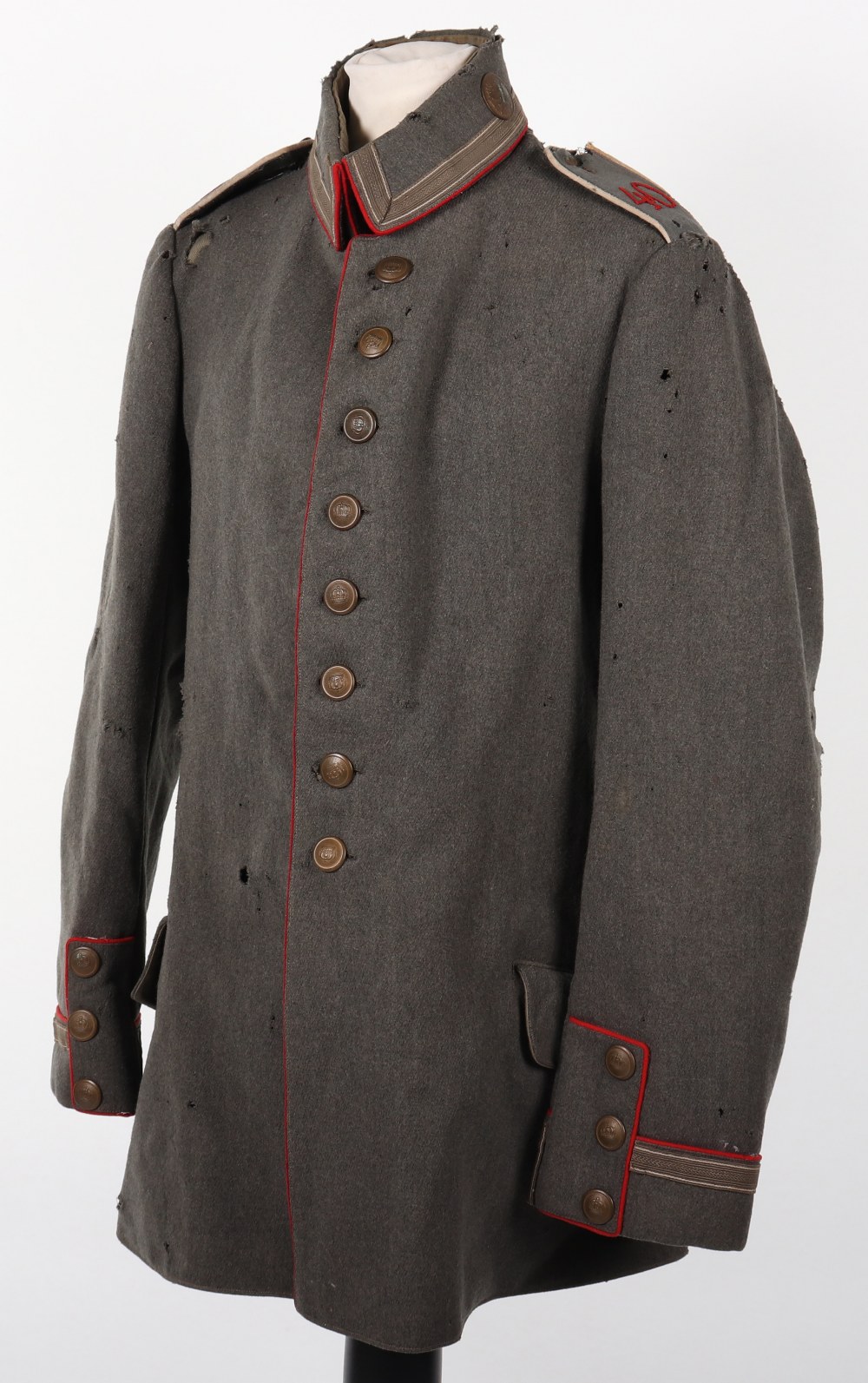 Imperial German Field Grey NCO’s Combat Tunic - Image 6 of 13