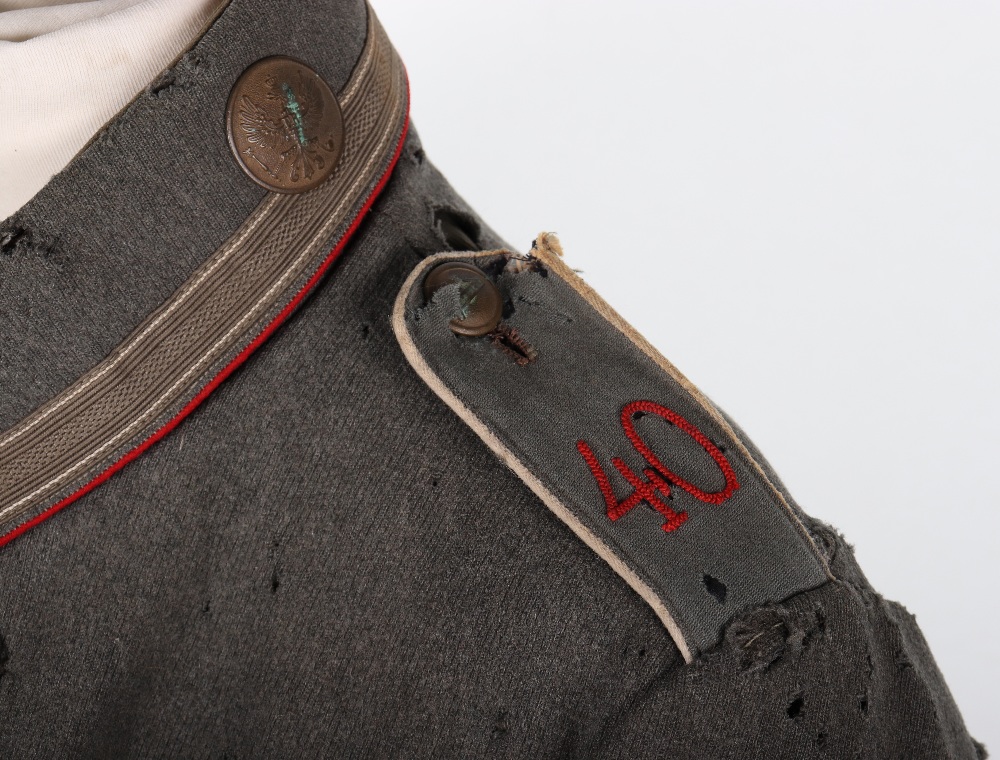 Imperial German Field Grey NCO’s Combat Tunic - Image 4 of 13