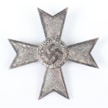 Third Reich War Service Cross 1st Class Without Swords