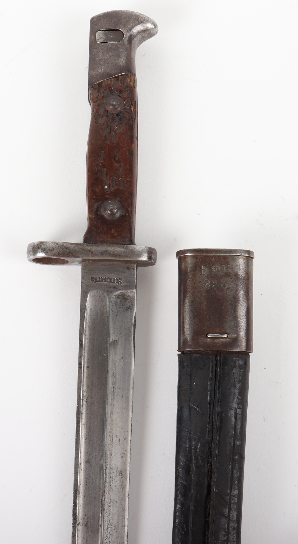 Imperial German Bavarian Regimentally Marked S.71/84 Bayonet - Image 4 of 11