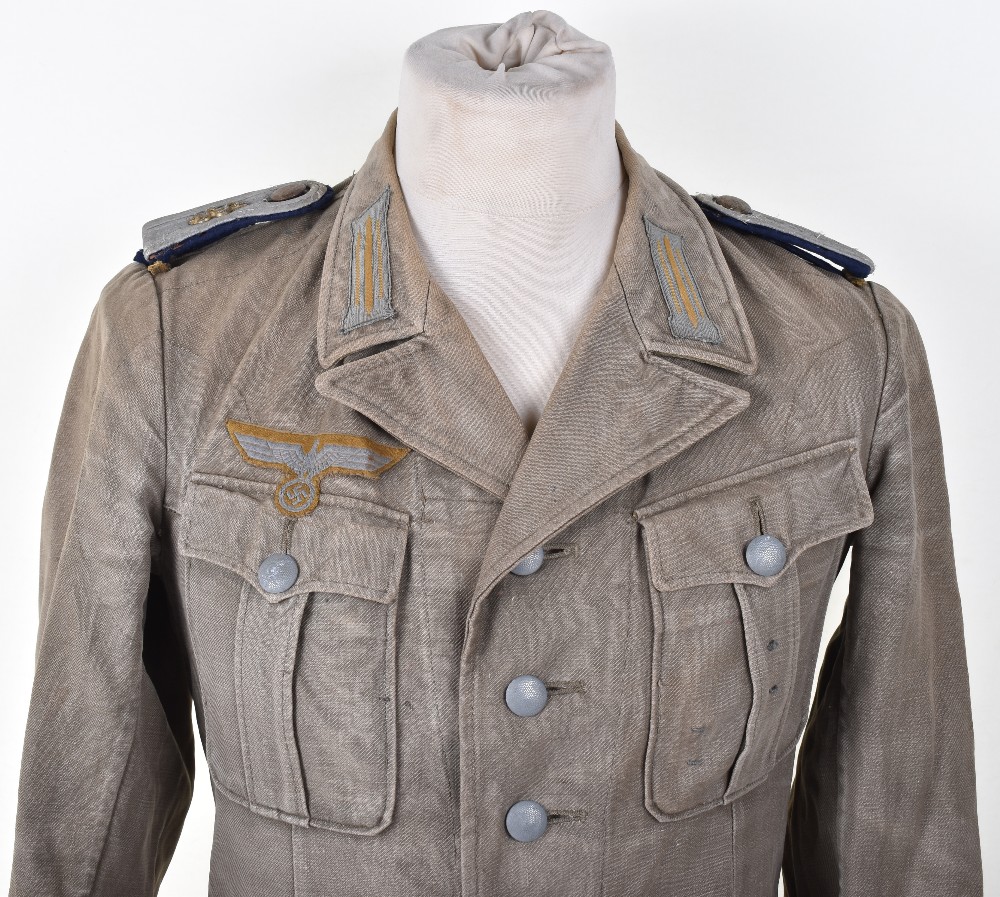 Third Reich Afrika Korps Medics 1st Pattern Combat Tunic - Image 11 of 15