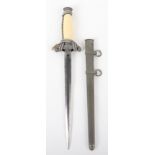 WW2 German Army Officers Dress Dagger by WKC