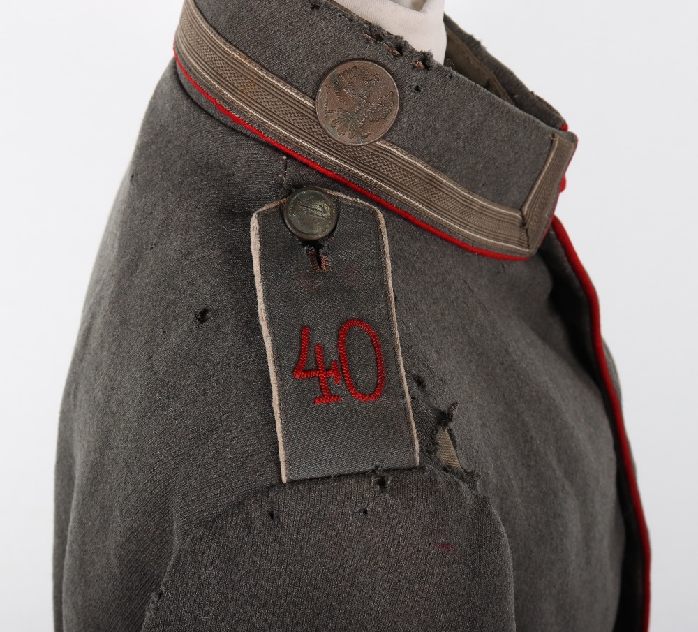 Imperial German Field Grey NCO’s Combat Tunic - Image 8 of 13
