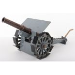 Well Detailed Model of an Imperial German Field Gun by Marklin