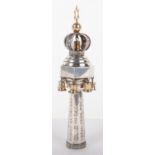 A silver Judaica torah bell, London