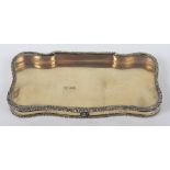 A William IV silver gilt and glass snuff box, Charles Rawlings & William Summers, London 1833