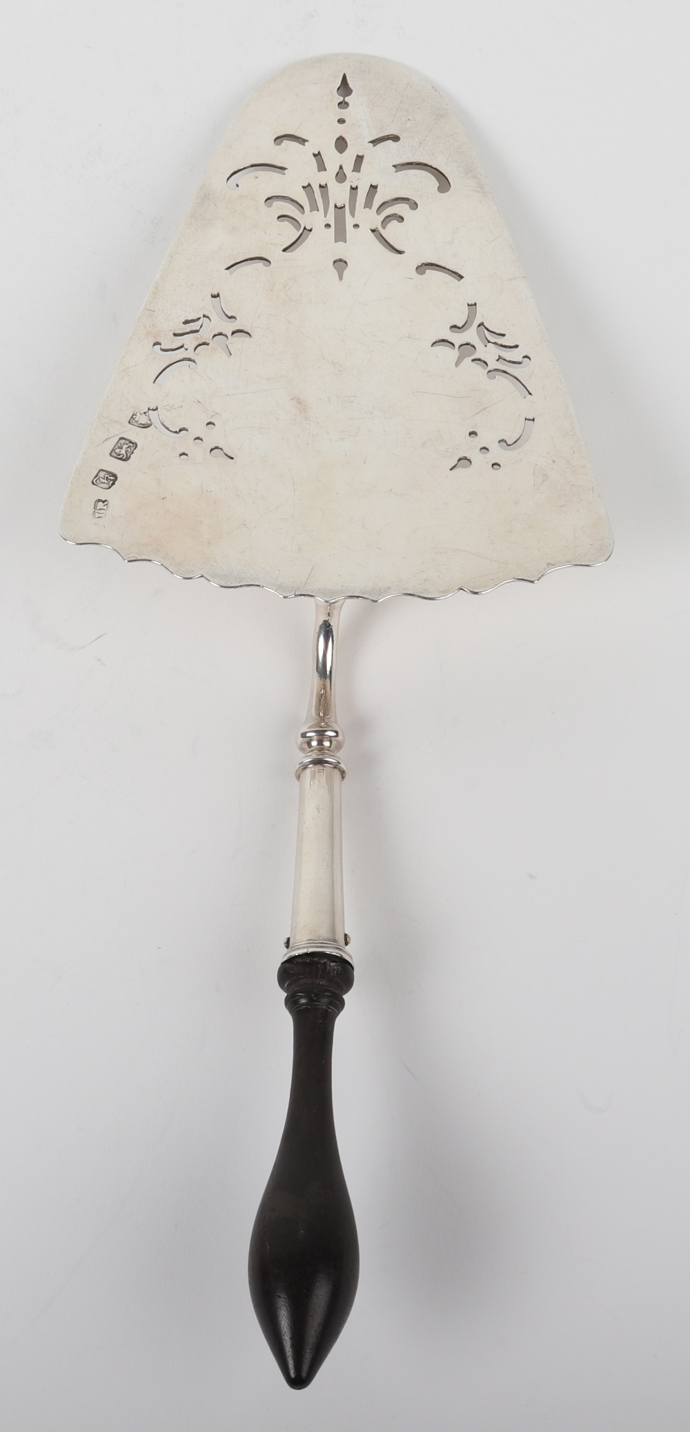 An early George III silver pudding trowel, John Reily, London 1765 - Image 2 of 9