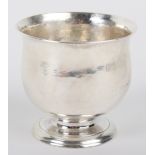 An early George II silver tea bowl, Ralph Maidman, London 1729