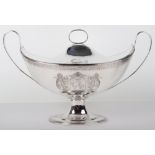 A George III silver soup tureen, Charles Boyton, London 1788