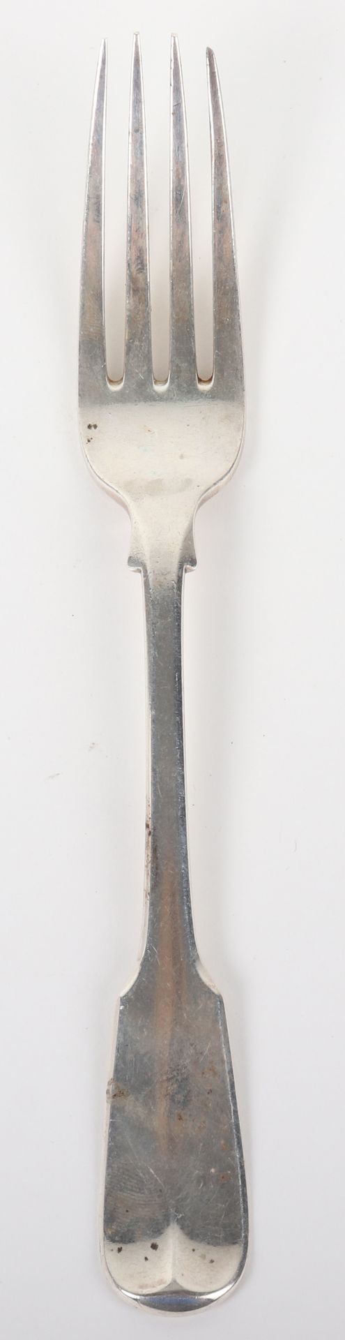 A Paul Storr fiddle pattern fork, London 1818
