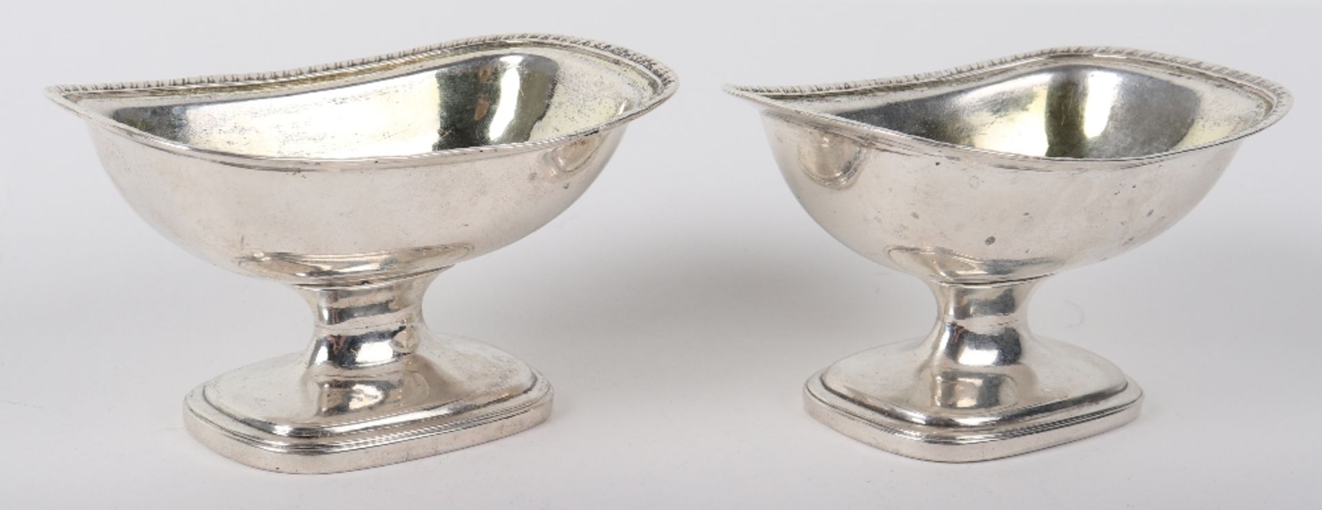 A pair of Irish salts, James Scott, Dublin 1805 - Bild 3 aus 7