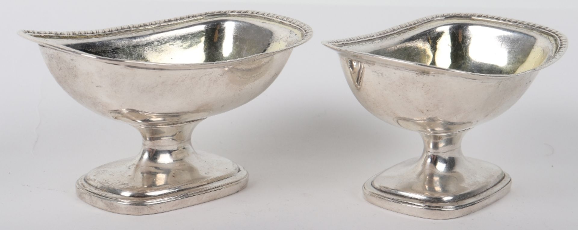 A pair of Irish salts, James Scott, Dublin 1805 - Bild 2 aus 7