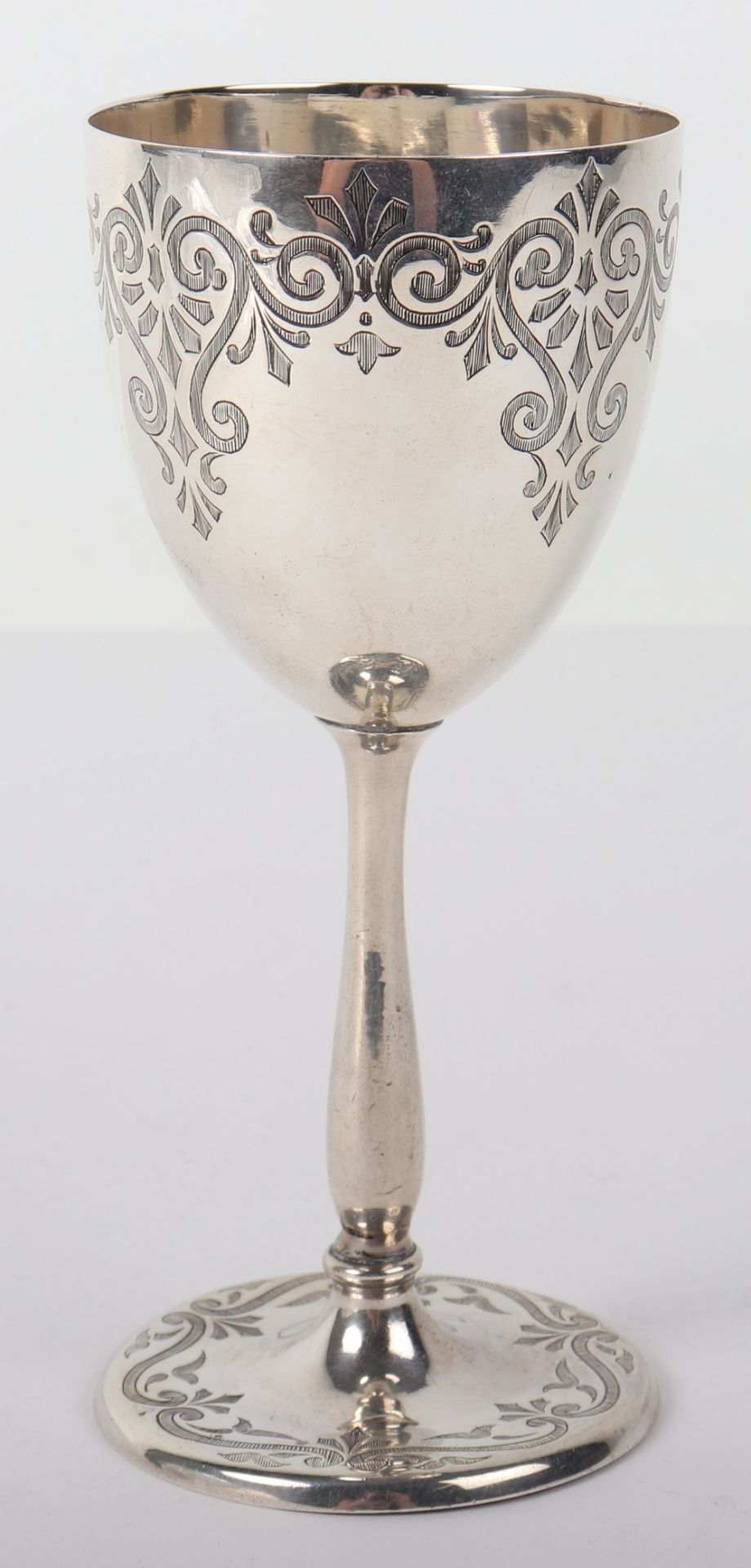 A Victorian small goblet, Martin, Hall & Co, Sheffield 1865 - Bild 2 aus 7