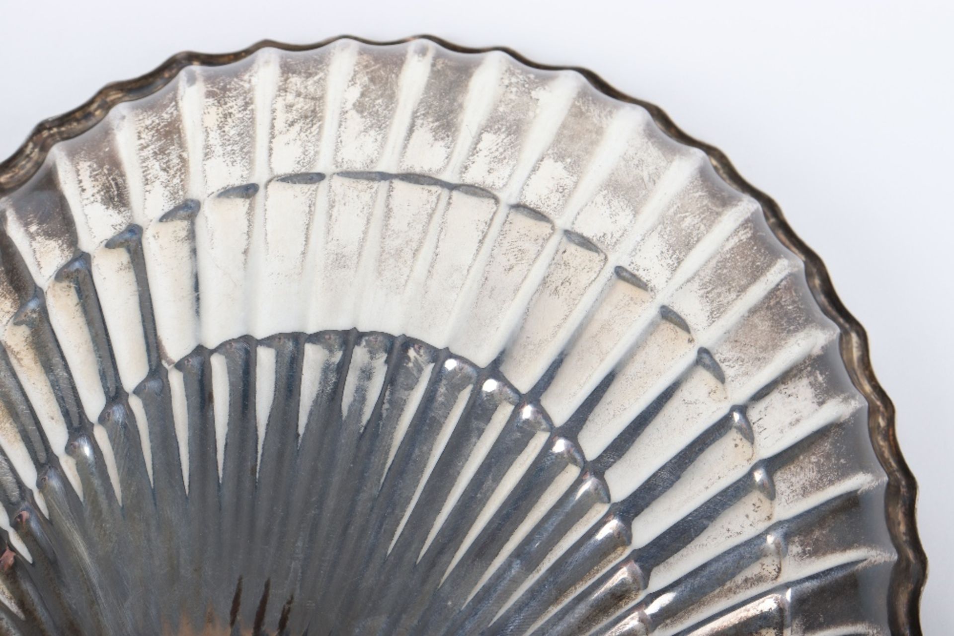 A pair of Gorham silver shell trinket dishes - Bild 8 aus 8