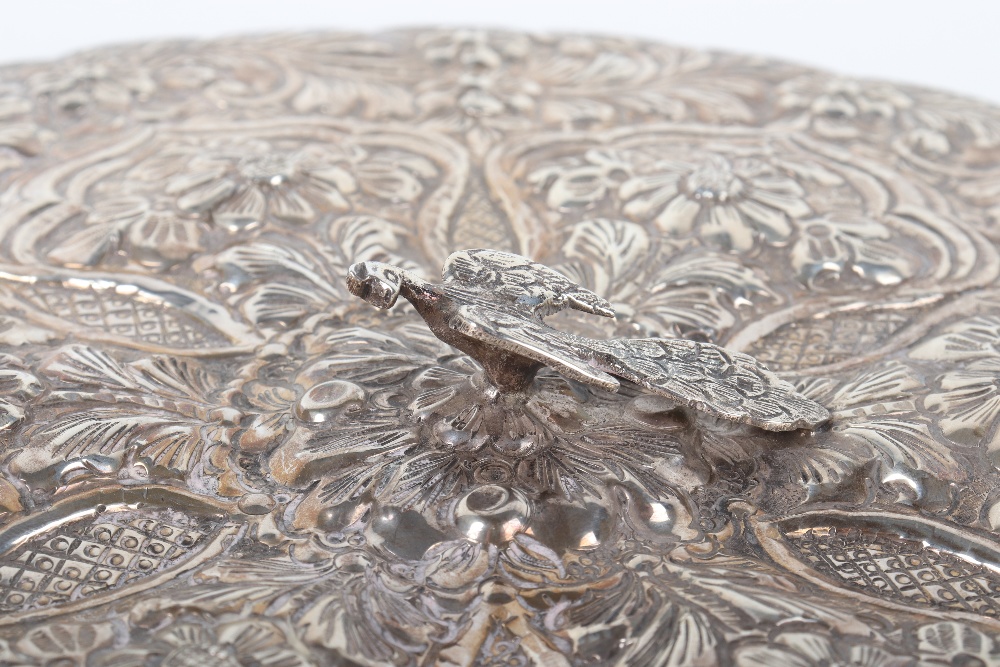 A Turkish silver circular mirror - Image 5 of 8