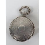 An unusual Victorian silver vinaigrette, Birmingham 1892