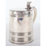 An early Indian Colonial tankard, unmarked