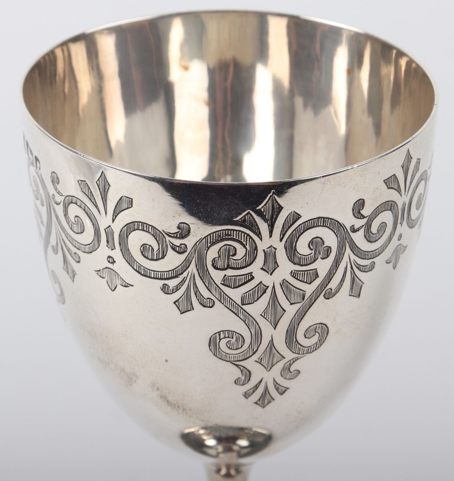 A Victorian small goblet, Martin, Hall & Co, Sheffield 1865 - Bild 7 aus 7