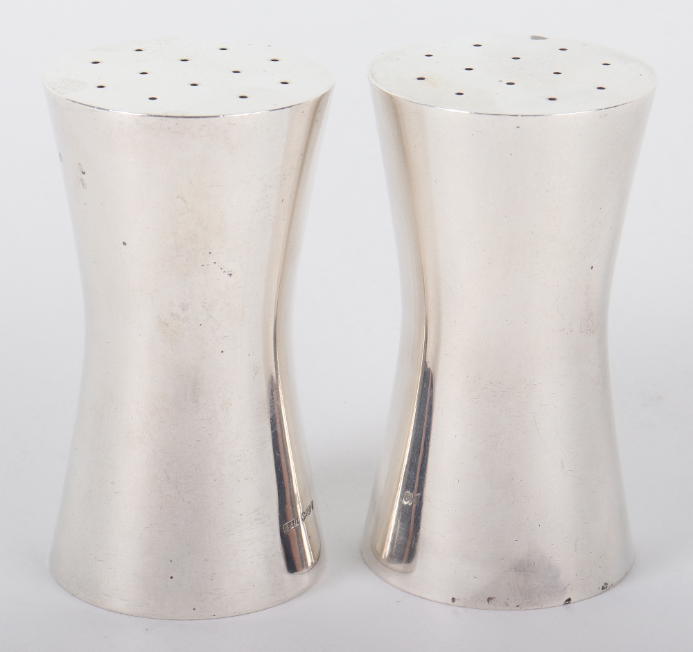 A pair of Georg Jensen peppers, marked 925 - Image 2 of 4