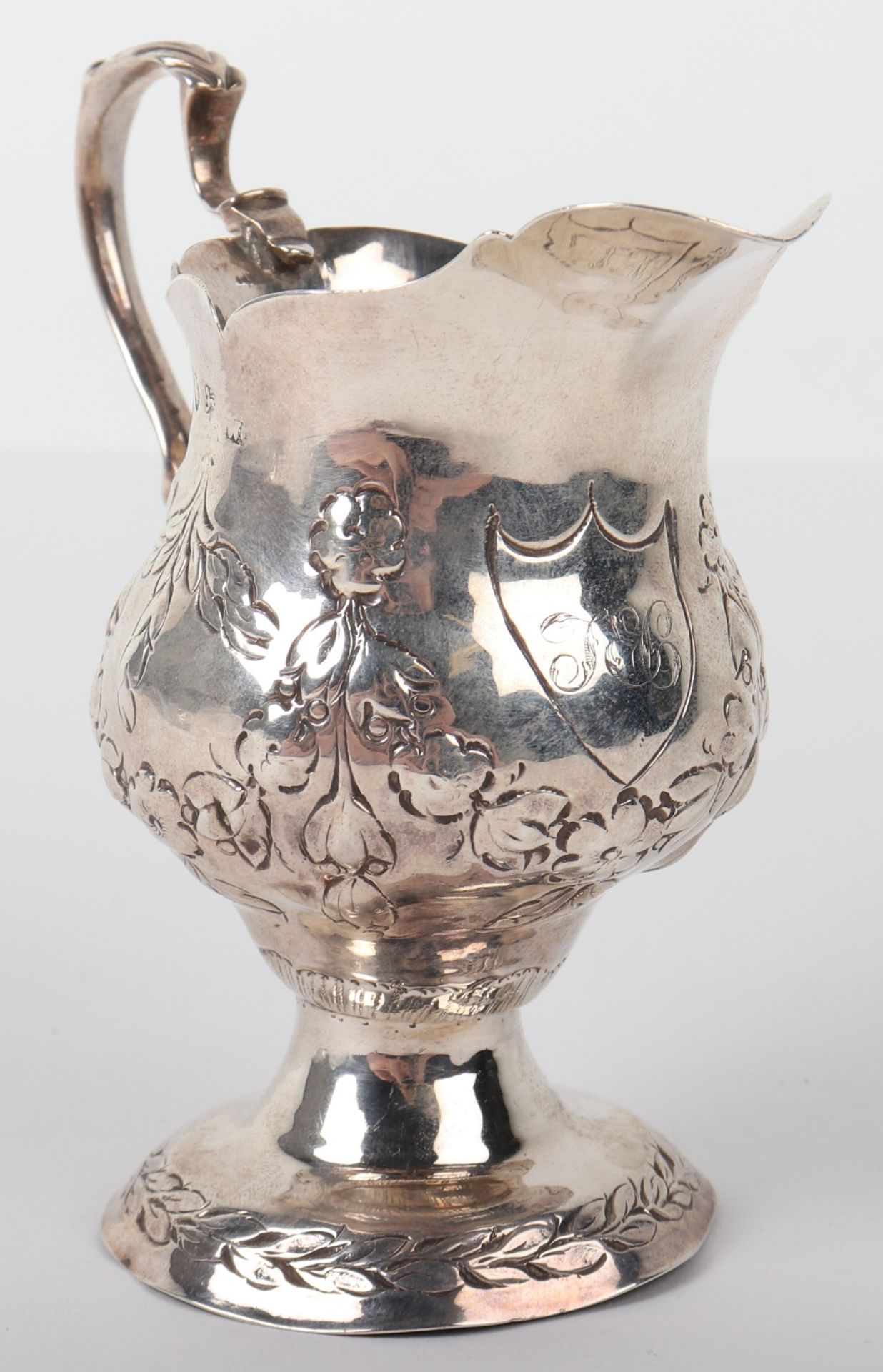 A George III silver cream, London 1776 - Bild 3 aus 8