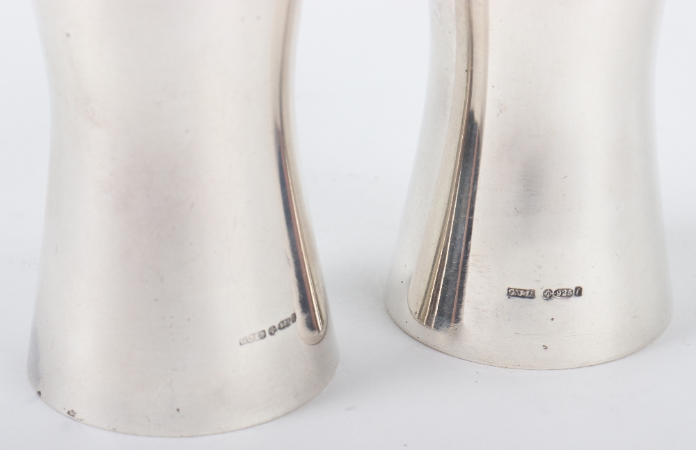 A pair of Georg Jensen peppers, marked 925 - Image 4 of 4