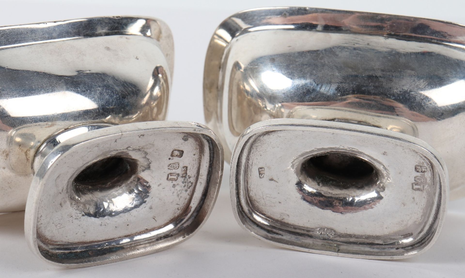 A pair of Irish salts, James Scott, Dublin 1805 - Image 5 of 7