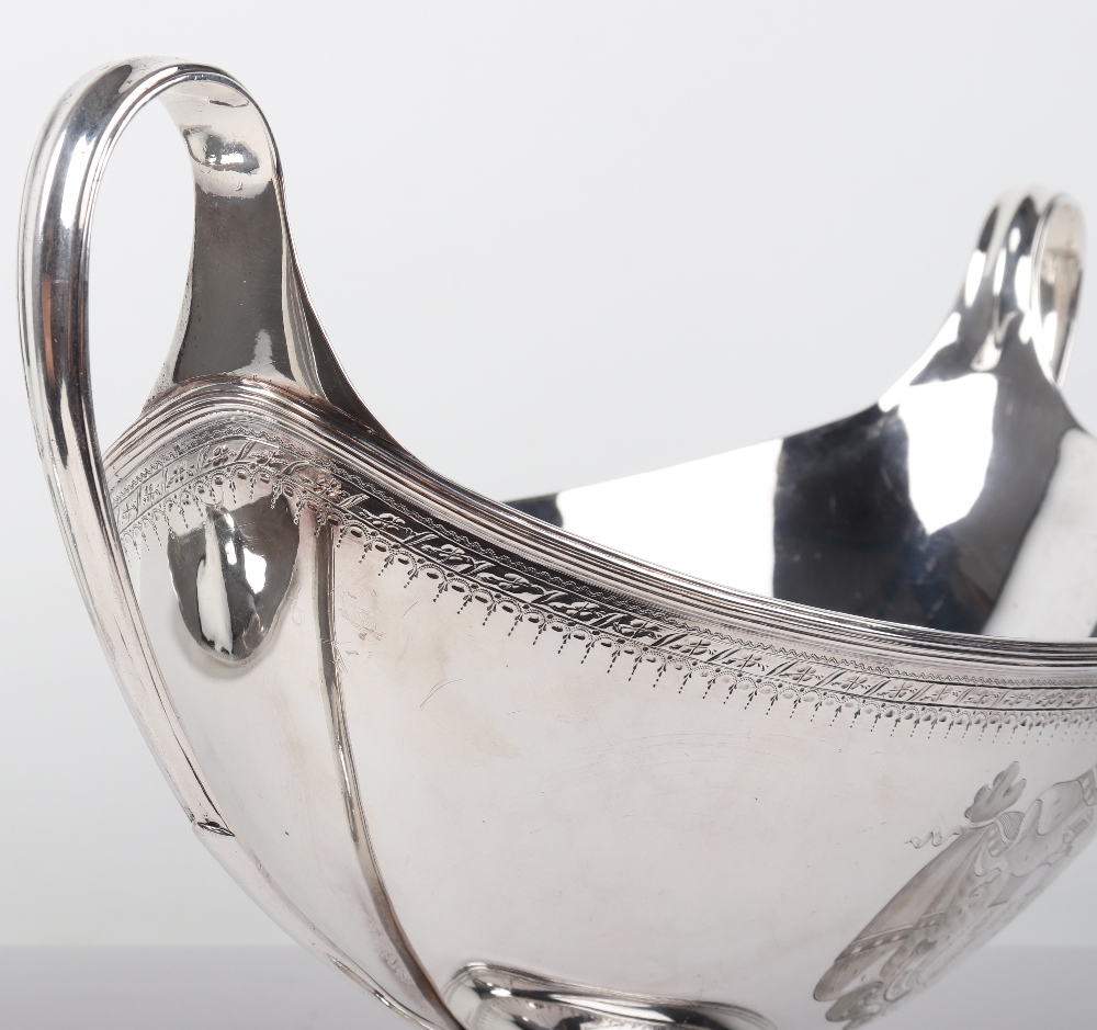 A George III silver soup tureen, Charles Boyton, London 1788 - Image 8 of 8