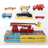 Boxed Corgi Major Toys 1127 Simon Snorkel Fire Engine