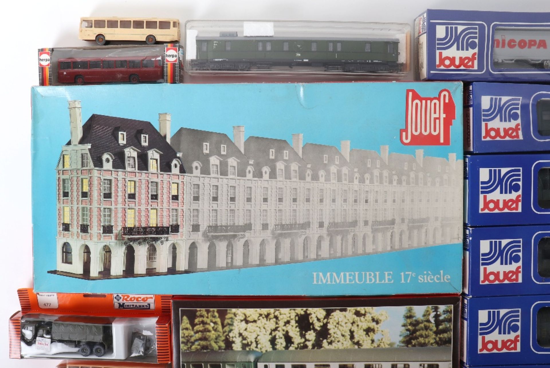 Boxed Liliput and Jouef HO gauge locomotive and rolling stock - Image 5 of 6