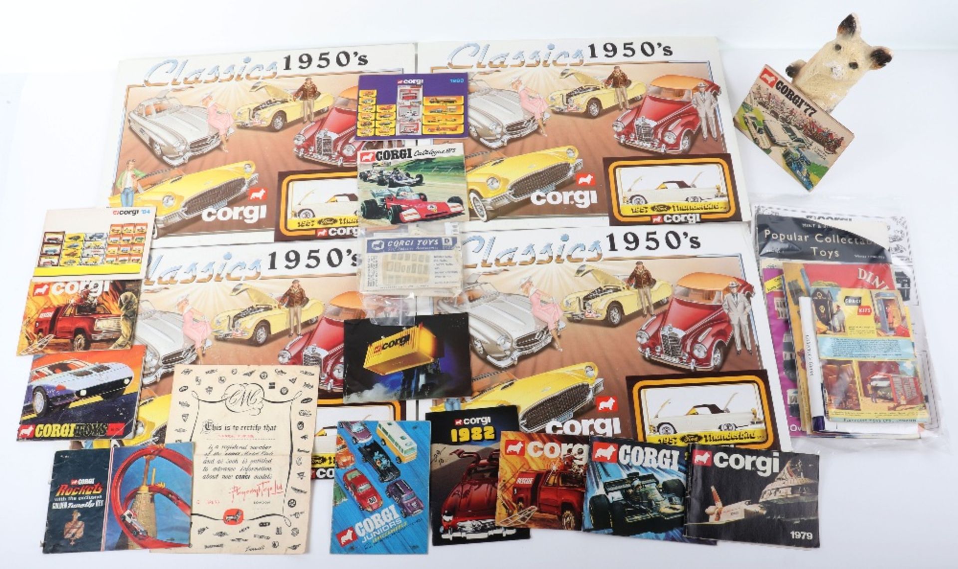 Quantity Of Corgi Toys Catalogues