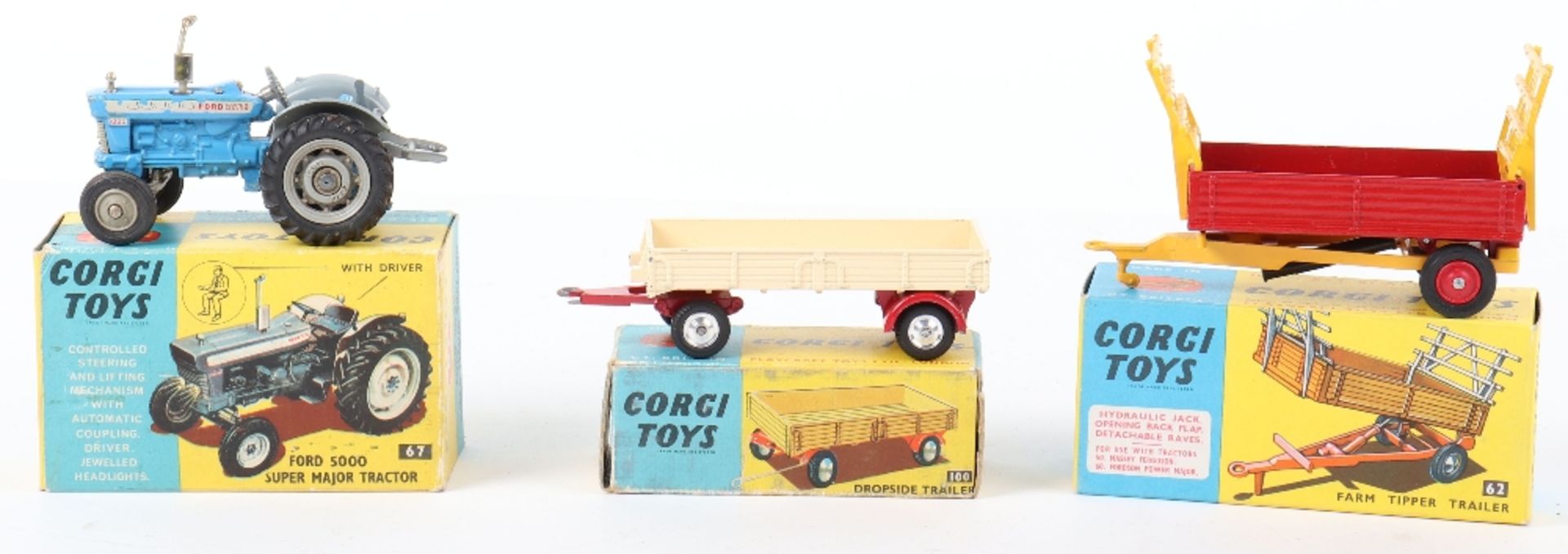 Three Boxed Vintage Corgi Toys