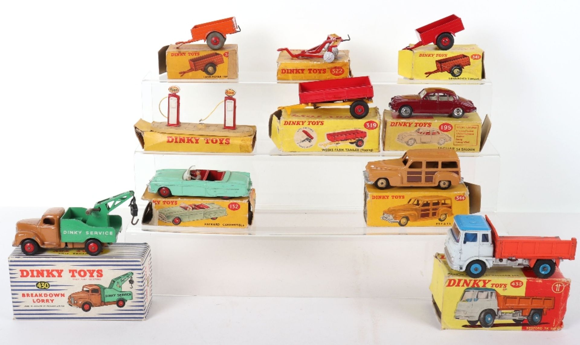 Boxed Playworn Dinky Toys,