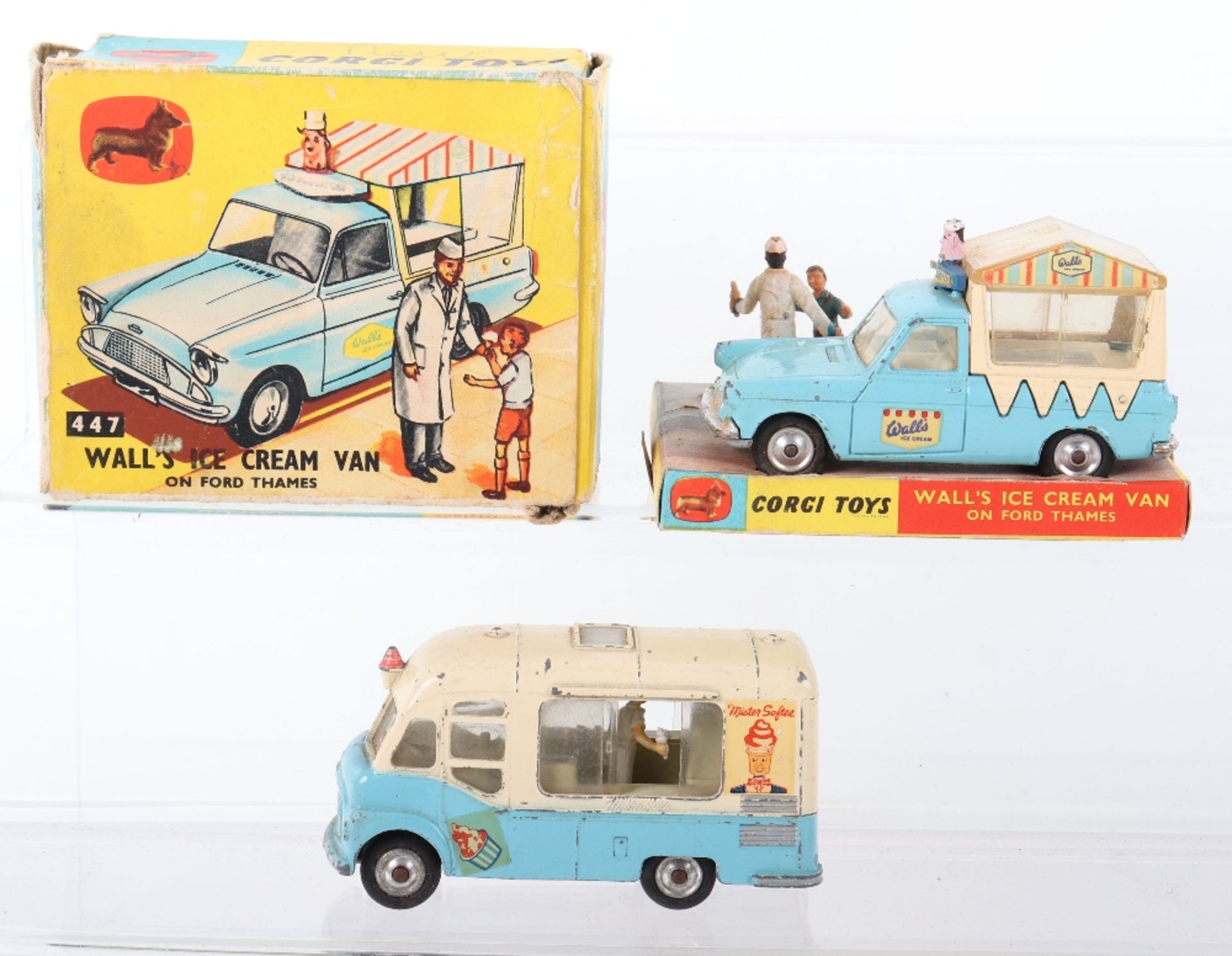 Boxed Corgi Toys 447 Walls Ice Cream Van - Bild 2 aus 2