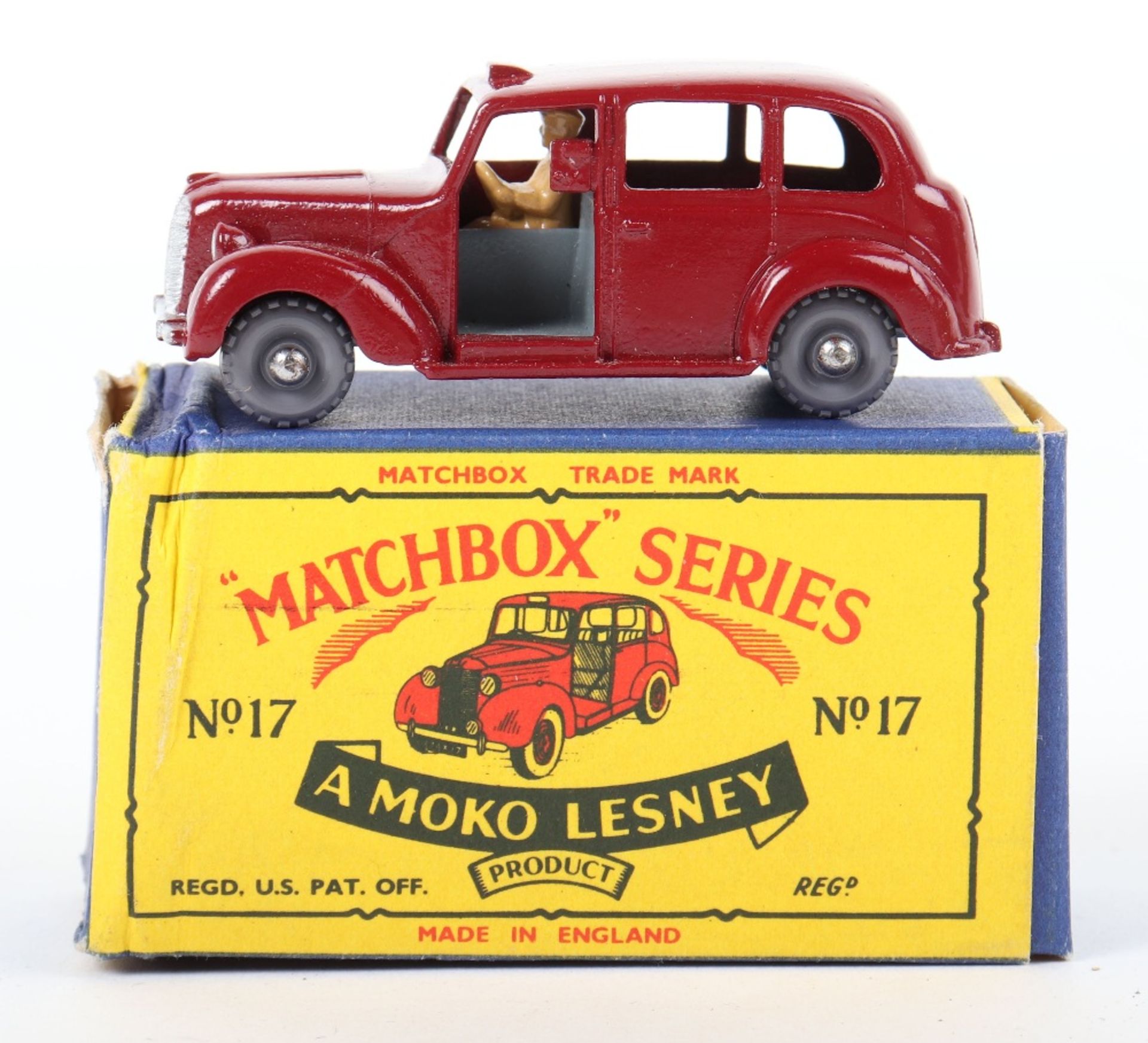 Matchbox Moko Lesney 17c Austin Taxi,