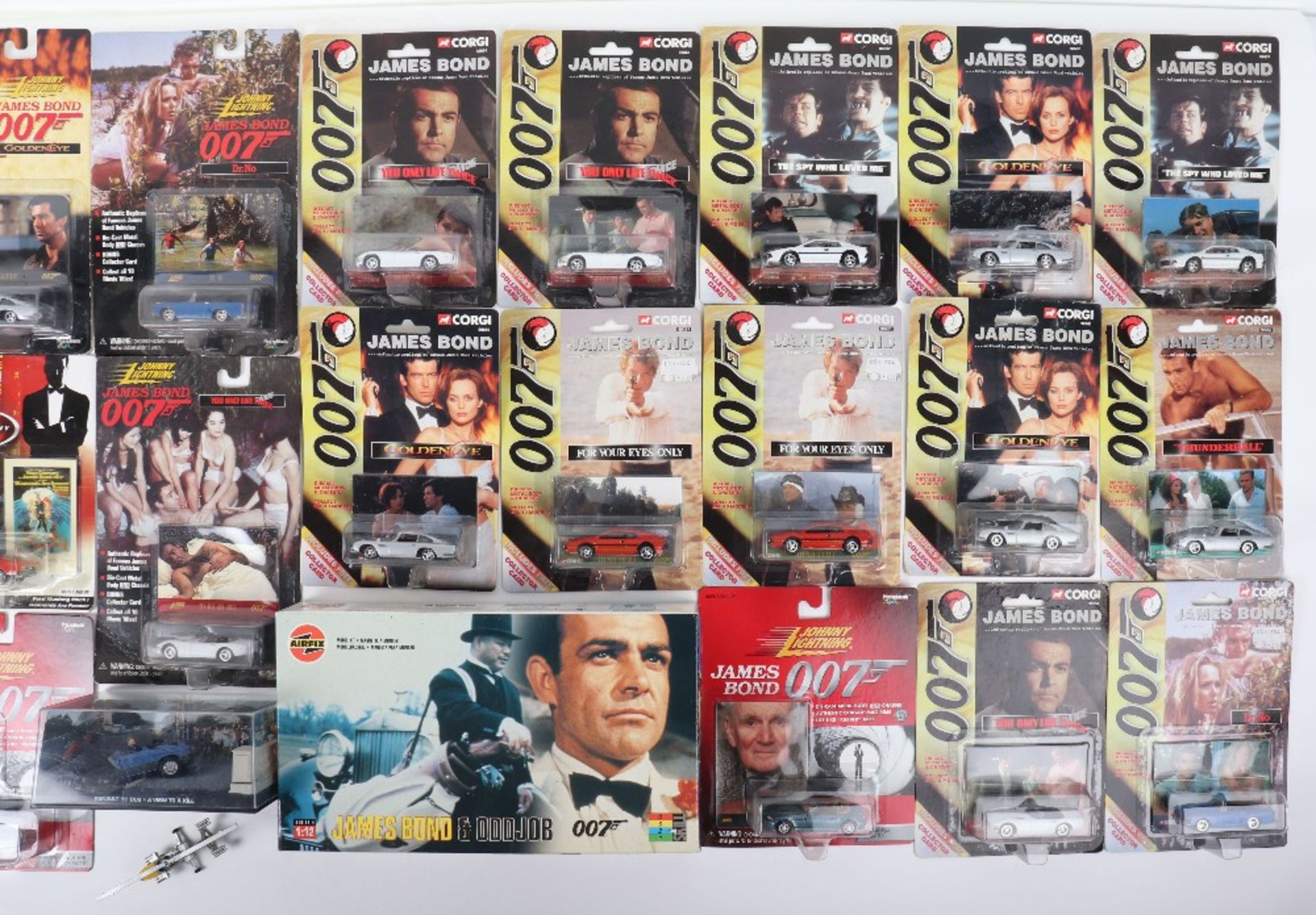 Twelve Corgi Classics 007 James Bond Blister Carded Models - Image 3 of 7