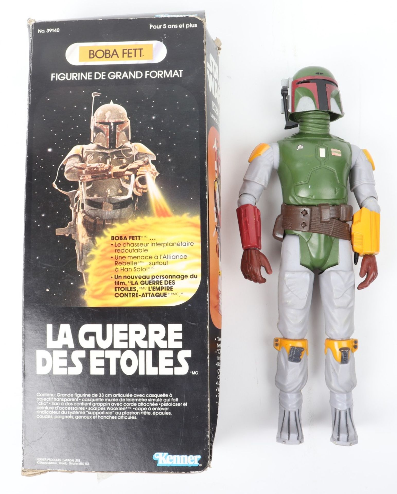 Vintage Kenner Star Wars 12in boba fett figure boxed - Image 3 of 4